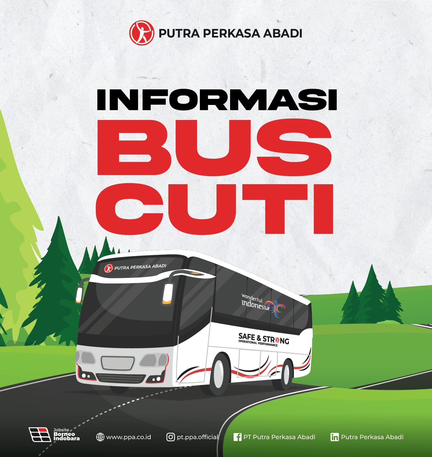 Informasi Bus Cuti Karyawan