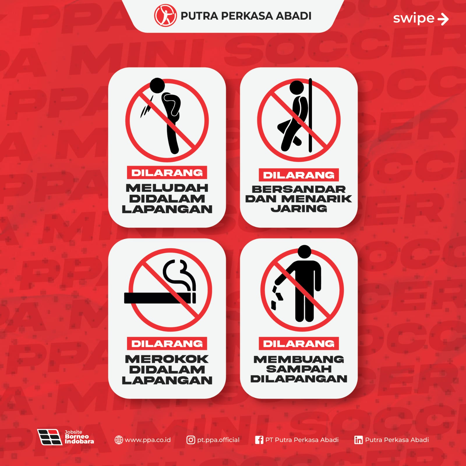 Informasi Jam Buka Operasional PPA Mini Soccer