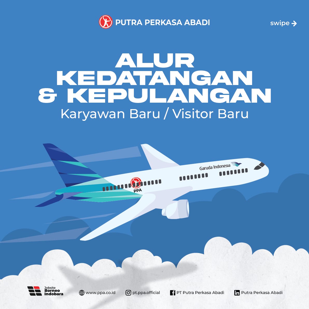 Alur Kedatangan & Kepulangan Karyawan Baru / Visitor Baru