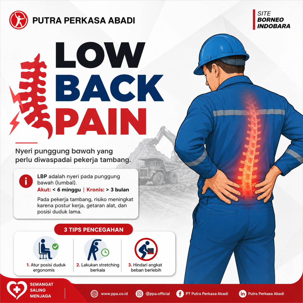 Waspadai Cedera Lower Back Pain (LBP)