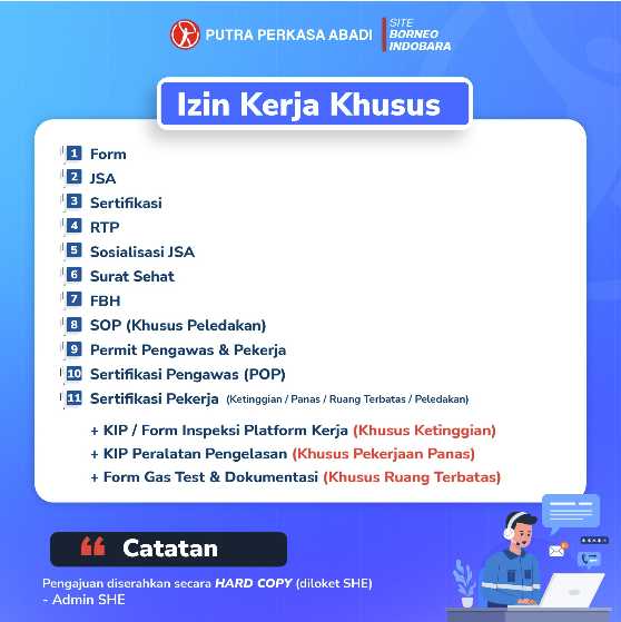 Syarat Izin Kerja Khusus