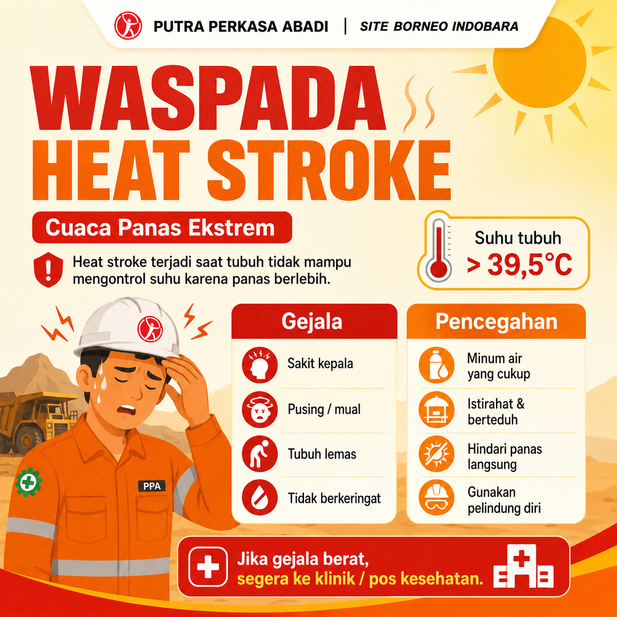Waspada Heat Stroke